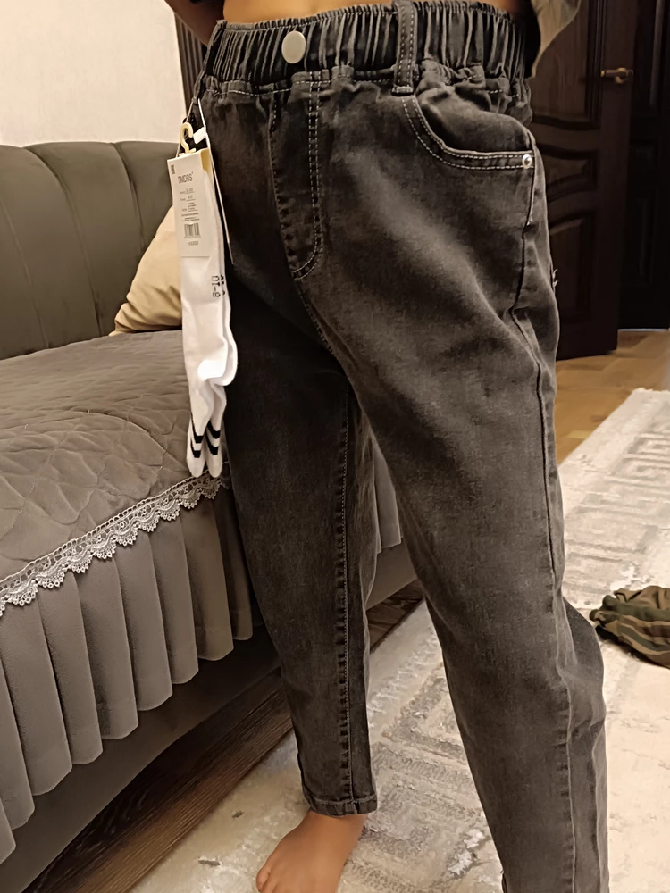 Для плотных ребятишек будет хорошо. Качество джинсы хорошее. Нам не подошли по размеру. На рост 130 оказались коротковаты. Потому возврат.