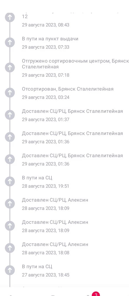 К товару вопросов нет, но заказ ехал с прдмосковья неделю до Брянска, через Владикавказ