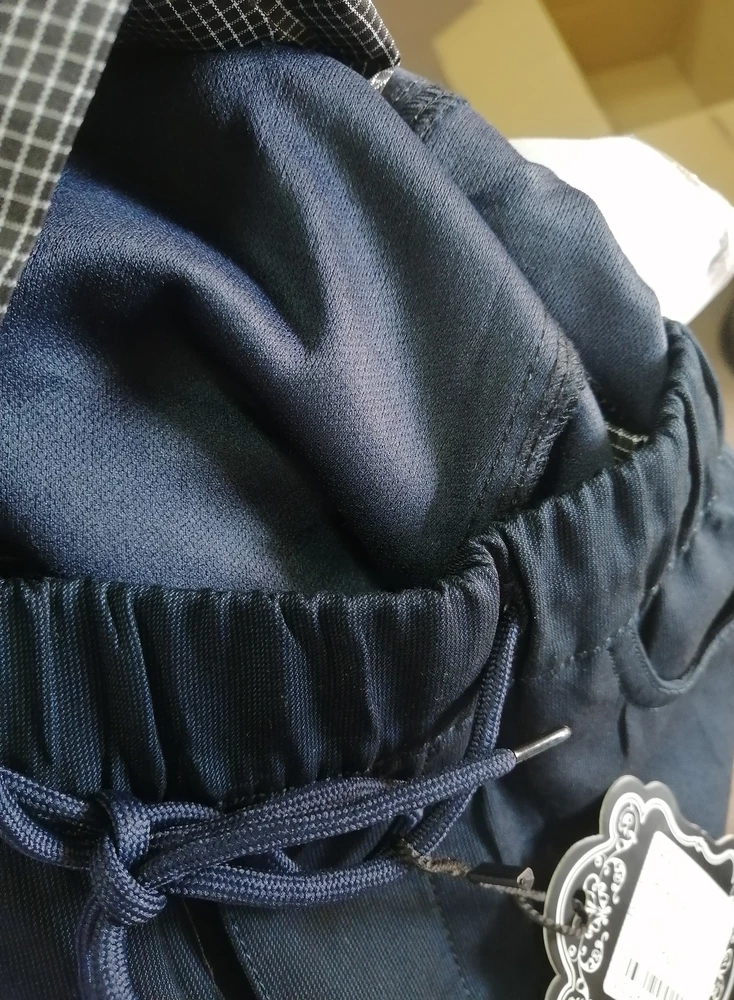 Огромные. И нет в них хлопк