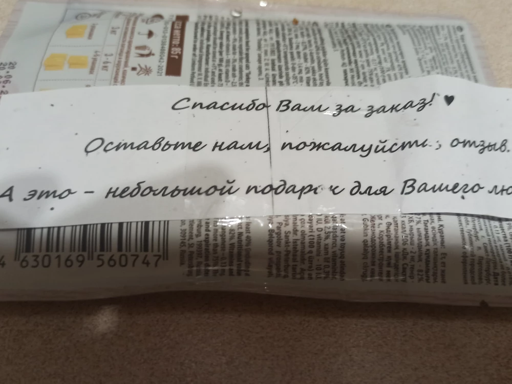 Всё отлично,корм пришёл раньше срока, спасибо продавцу за одарок