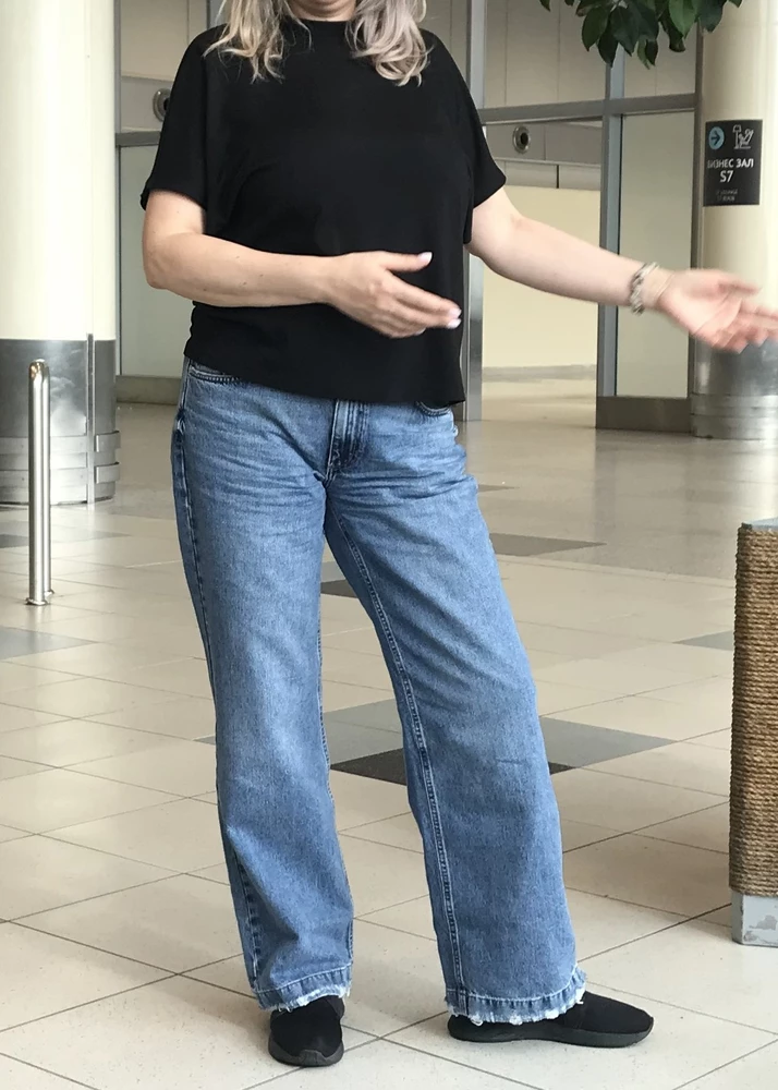 Мне очень понравились джинсы!!! На рост 167 для меня нормальная длина.