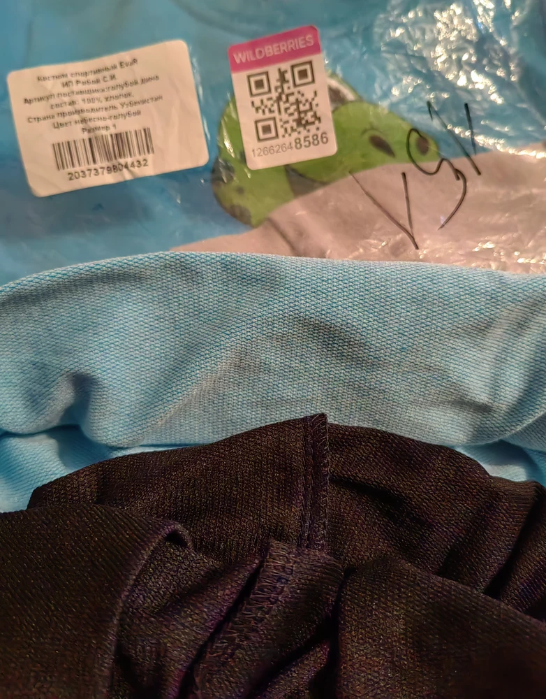 Состав ткани не соответствует заявленному, при выборе это был основной критерий. Сверху излелия хлопок, изнаночная!!! с синтетикой. Дизайн хороший, пошив нормальный. Заказывала для двух внуков на 80-86 и 98-104, не маломерки, показались даже, что большемерят.