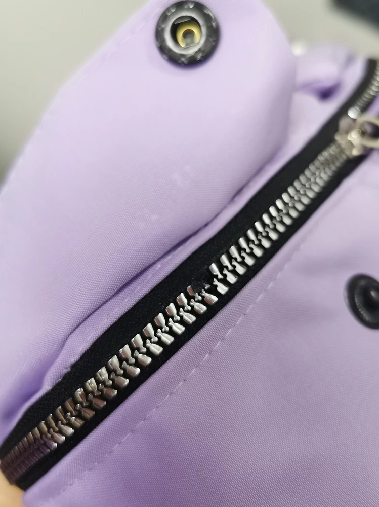 Отказ из-за брака, не растегнули даже и соответственно не померила. На вид куртка хорошая по качеству и тёплая на позднюю осень