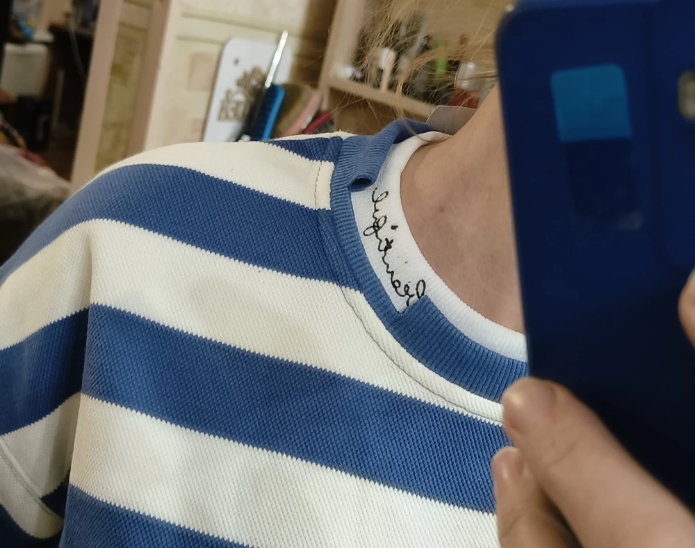 качество отличное, точно такой же подруга взяла на рынке в два раза дороже. размер жены 44, рост 168. к телу приятный.