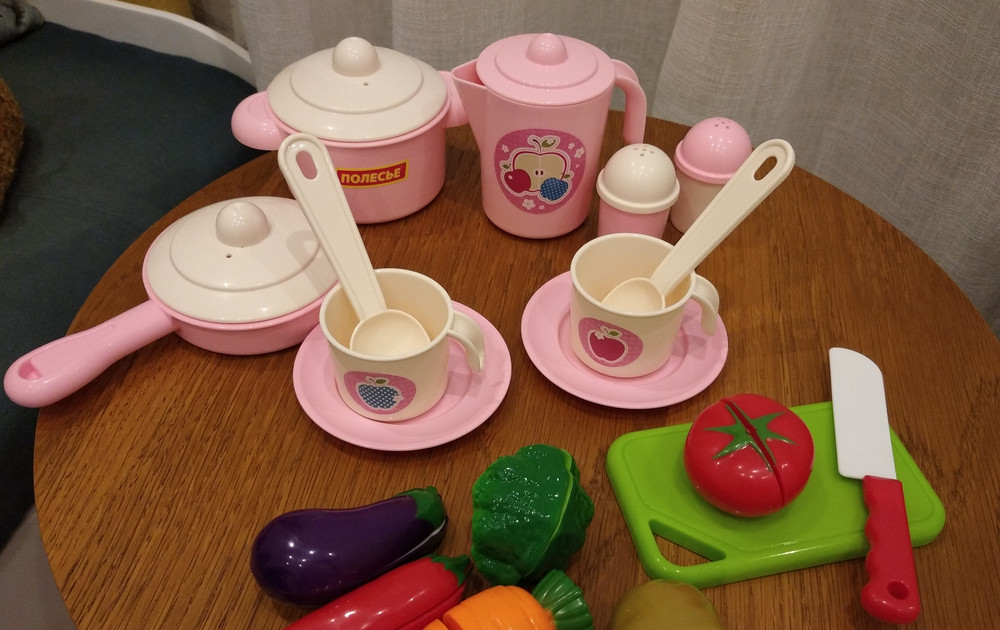 Детская игрушечная посудка для кукол