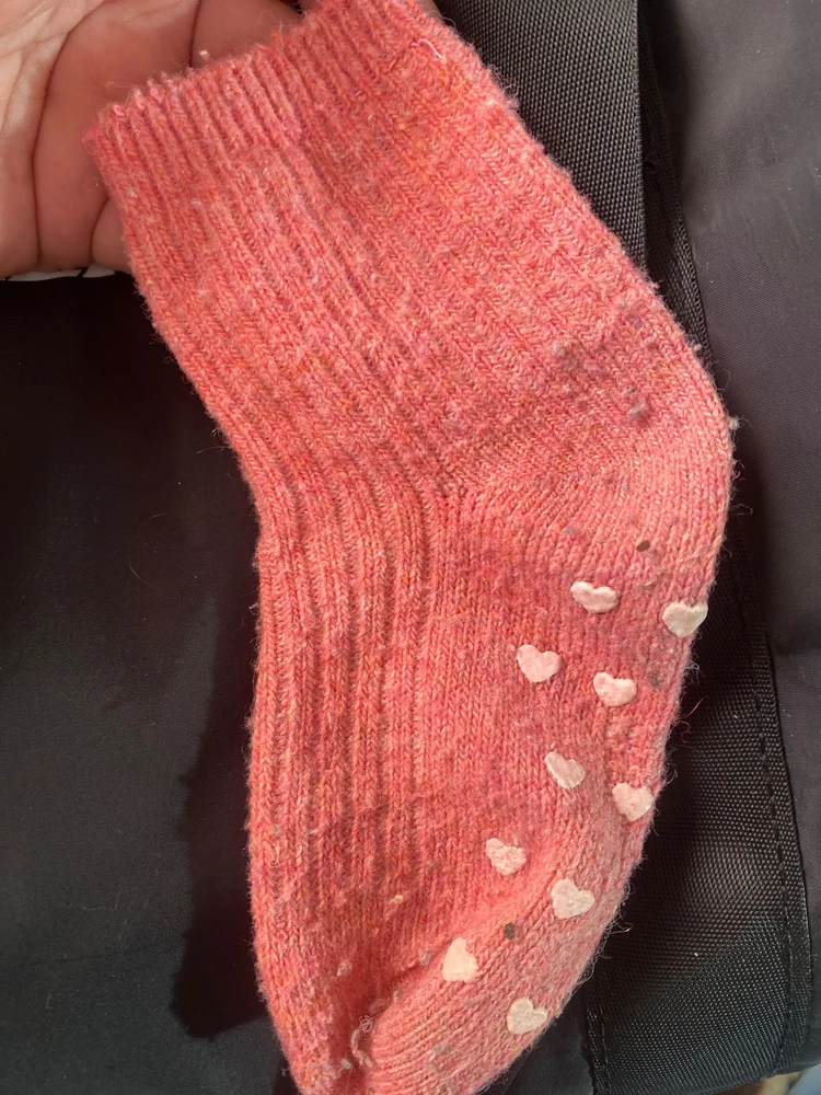 Вид после первой носки, не стиралось еще.