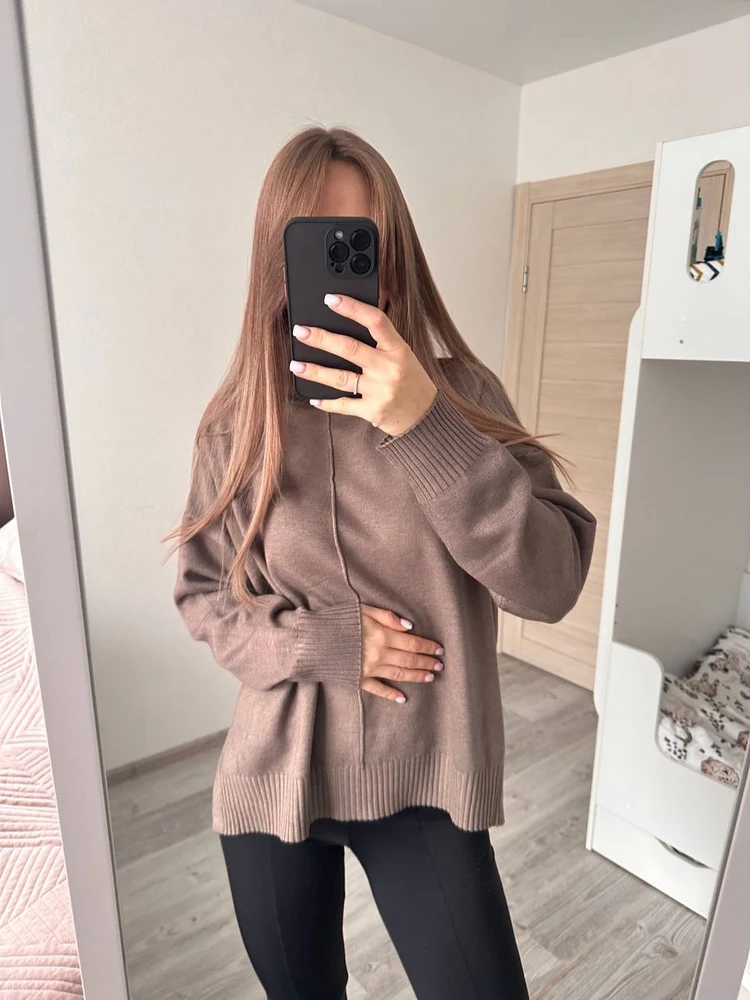 Очень качественный и классный свитер, давно о таком мечтала)