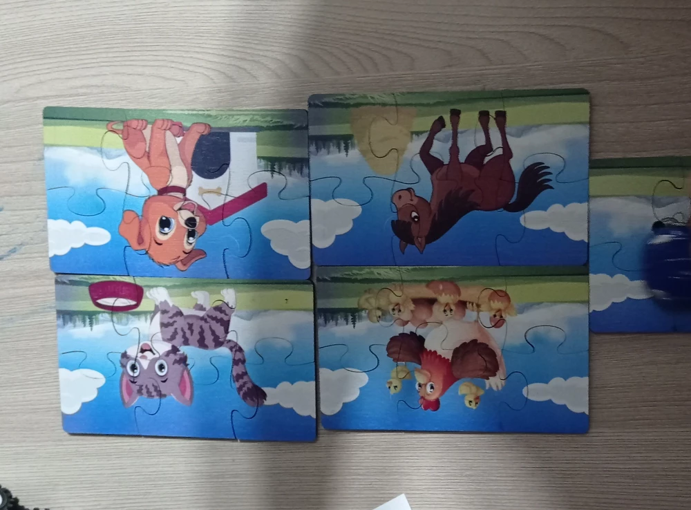 Детальки всё целые всё на месте, но вот картинки перевёрнутые как так.