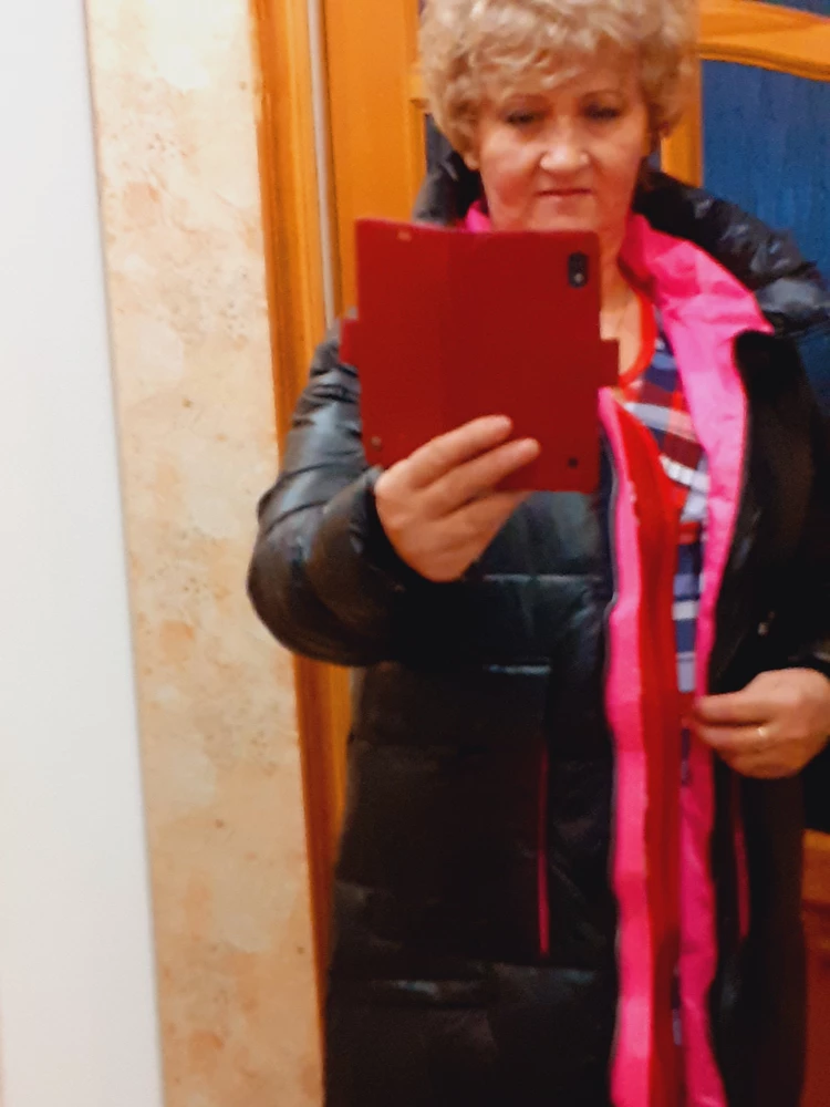 Мне очень понравилось..и по длине и теплое.Мой рост 158,чуть пониже середины икры.Фигуру удлиняет.САМОЕ ТО!!!Идет в размер.Качество на высоте и цена достойная,теплое..БЛАГОДАРЮ...