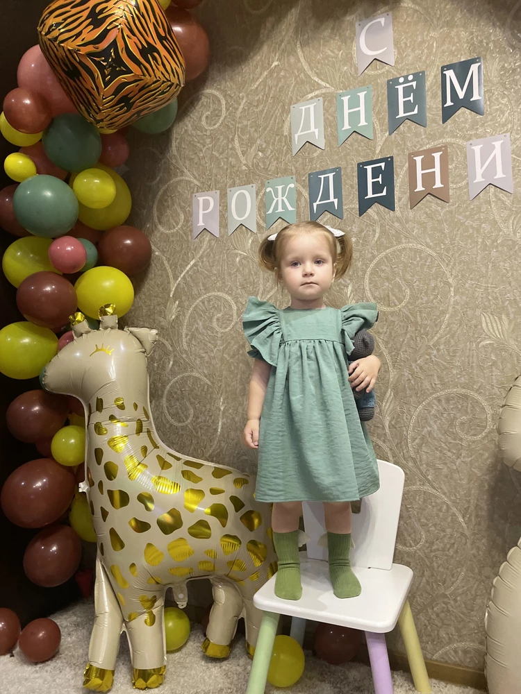 Отличное платье, на рост 84 см размер 92