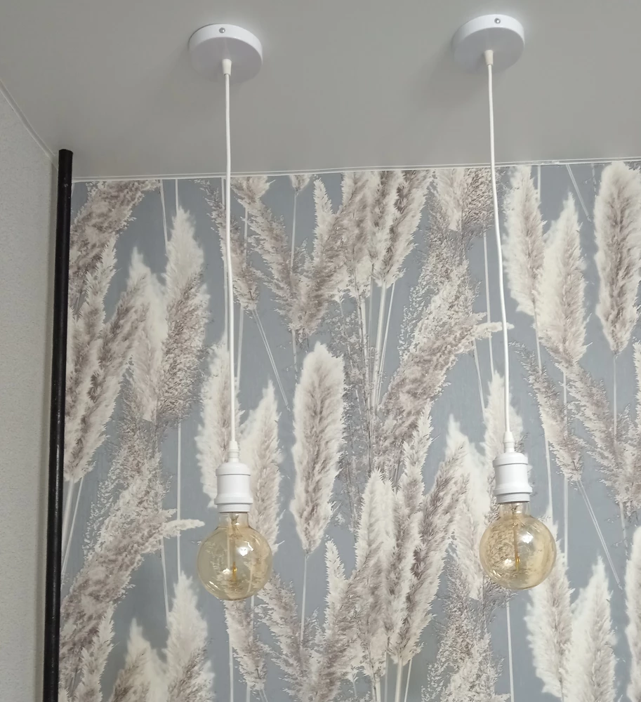 Стильно, круто! Повешали над кухонным столом