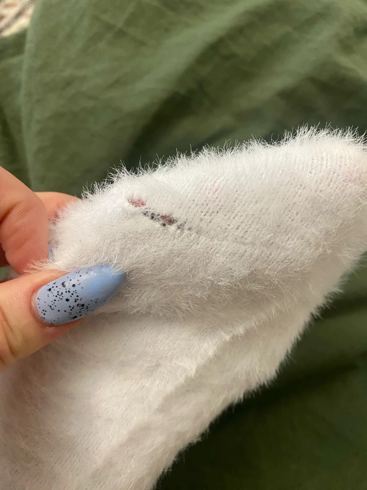 Носочки расходятся и линяют