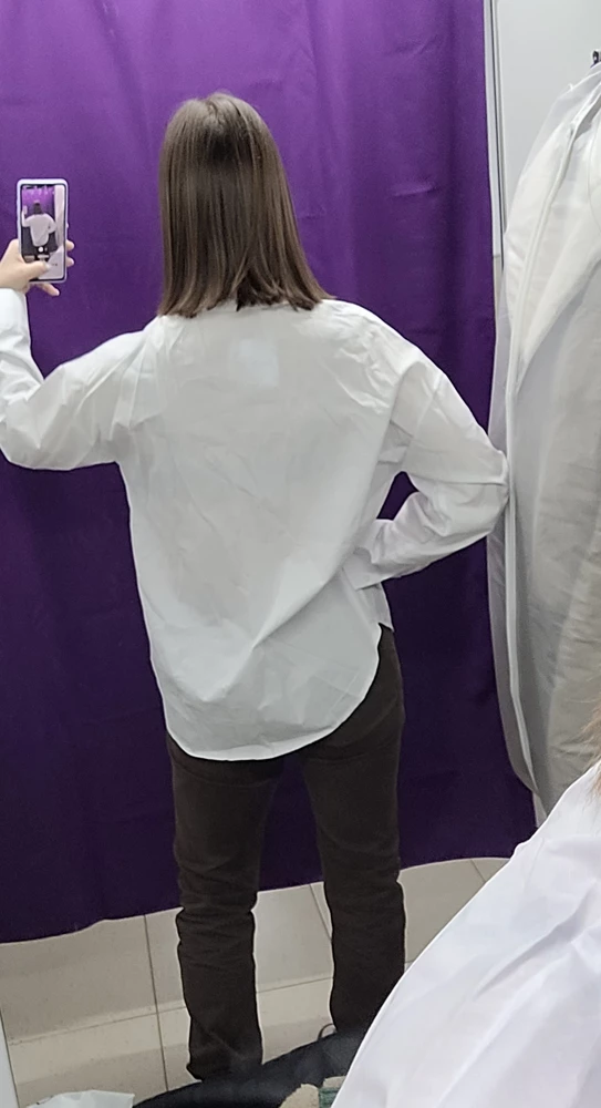 Рубашка классная, мягкий хлопок, описанию и фото соответствует.