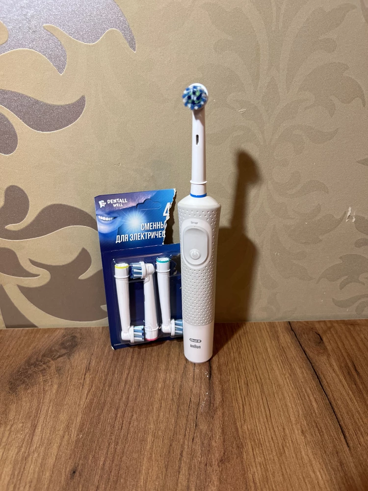 Заказал себе насадки. На щетку Oral B Braun всё подходит. Мне понравились 👍