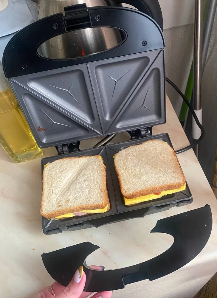 Сломалась при 3-м использовании