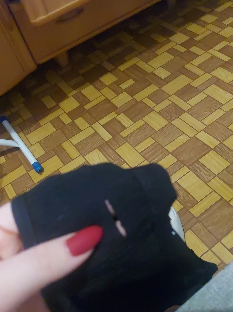 После первой стрики появились дыры, кошмар несоветую